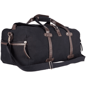 Weekender Duffel Bag - Black