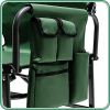 Camping Directors Chair, Heavy Duty,Oversized Portable Folding Chair with Side Table, Pocket for Beach, Fishing,Trip,Picnic,Lawn,Concert Outdoor Folda